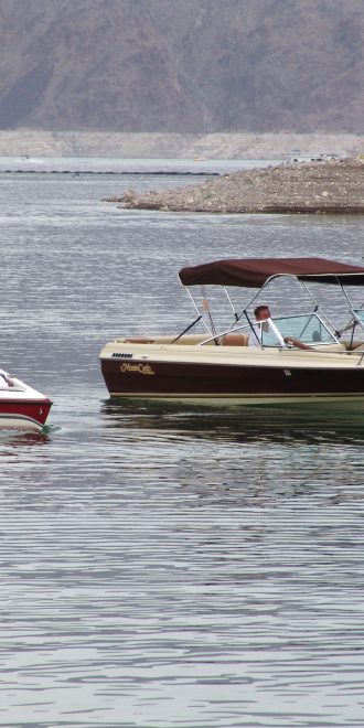 Three Boats on Lake Mead